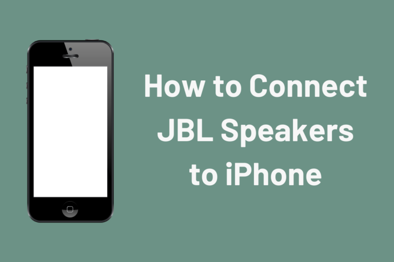 Steps: How To Connect JBL Speakers To iPhone? – (2023)